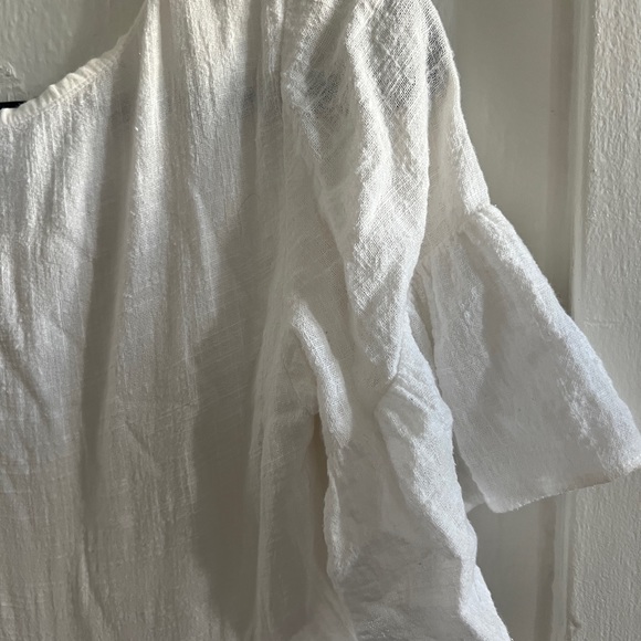 Sabo skirt white cotton dress - Picture 4 of 6
